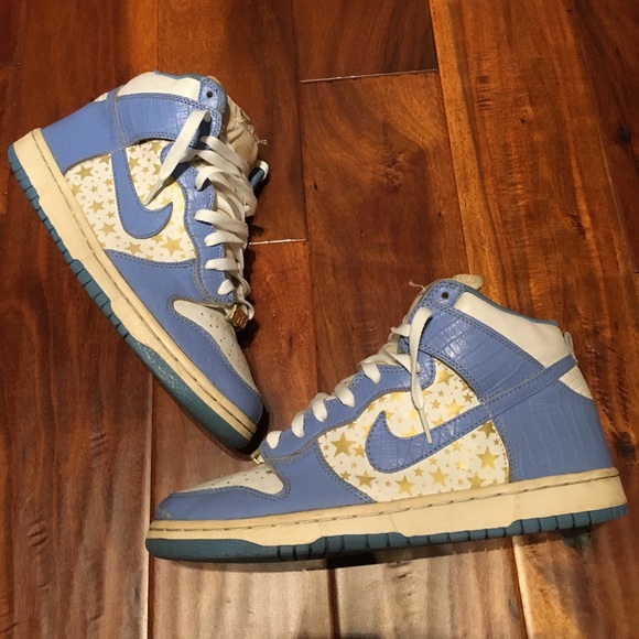 dunk high pro sb supreme blue stars